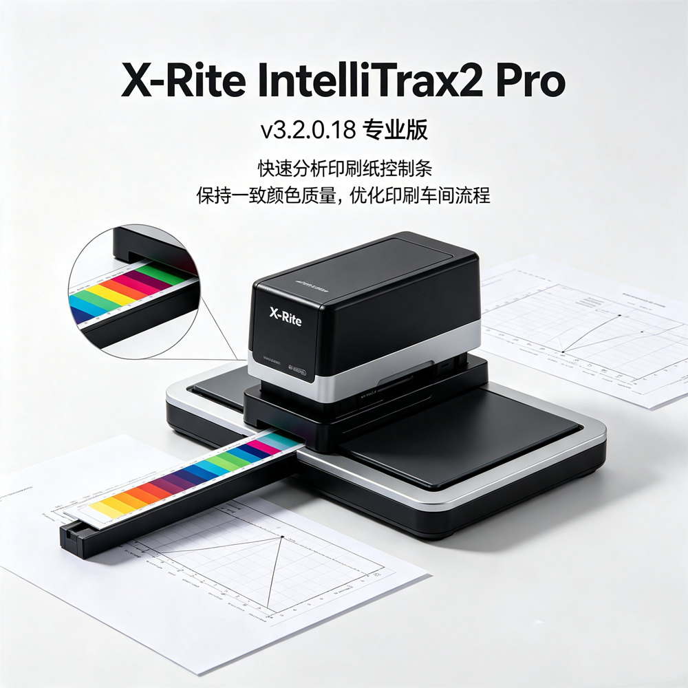 X-Rite IntelliTrax2 Pro v3.2.0.18 加密狗版 自动化颜色测量和质量控制解决方案