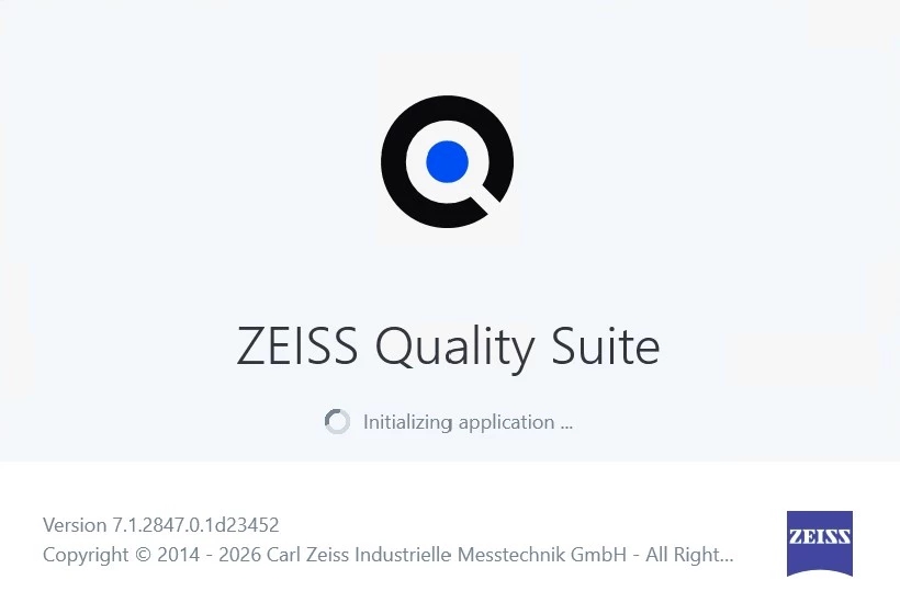 ZQS ZEISS INSPECT 2026.3 一机一码授权版 蔡司质量解决方案 inspect optical 3d inspect x-ray inspect vmm inspect cmm correlate